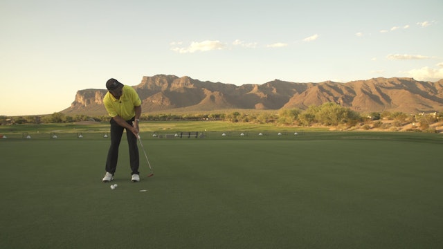 DISTANCE CONTROL IN PUTTING-LONG DISTANCE PUTTS
