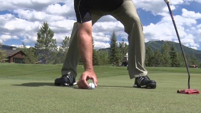ADVANCING IN PUTTING-ROLL THE BALL