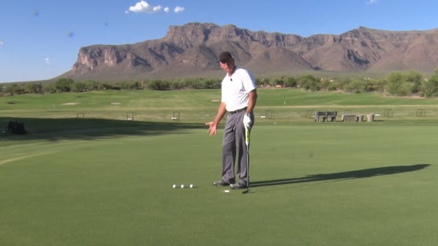 SWING DRILL-MAKING THE BALL ROLL ITS ...