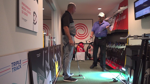 GETTING FITTED FOR A PUTTER