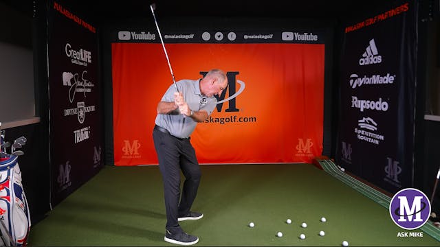 DON'T GET SO MECHANICAL WITH YOUR SWING