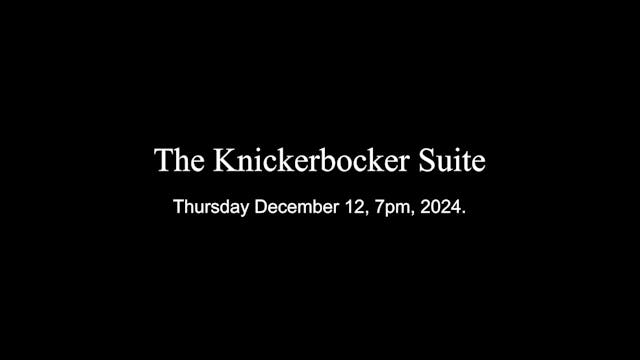 MYB KNICKERBOCKER thursday 7pm 12.12.24