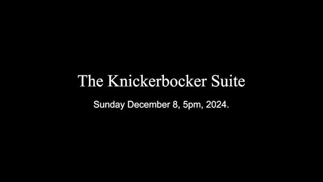 MYB KNICKERBOCKER sunday 5pm 12.8.24