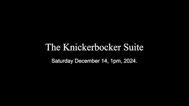 MYB KNICKERBOCKER saturday 1pm 12.14.24