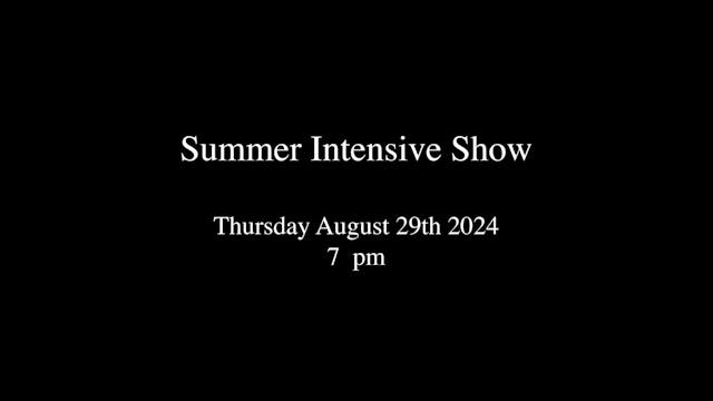 MYB Summer Intensive 2024 8.29.24 7pm