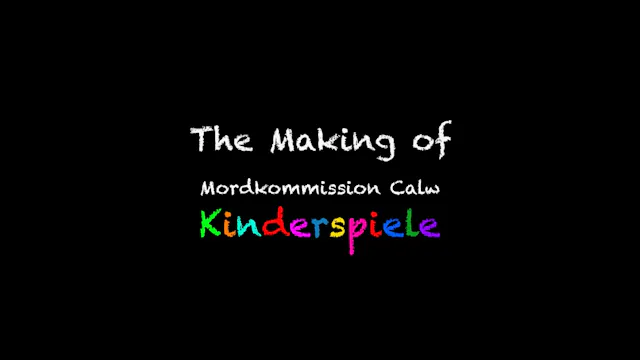Mordkommission Calw - Kinderspiele | Making-of