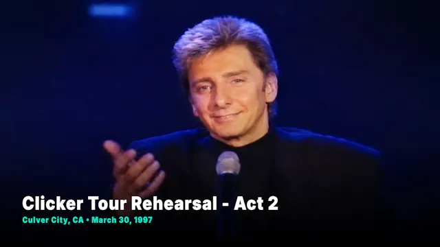 Clicker Tour Rehearsal - Culver City ...