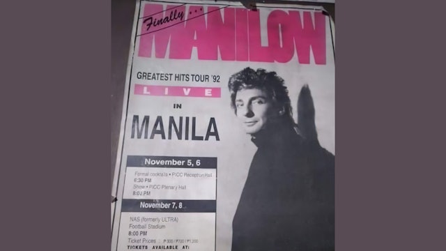 The Greatest Hits and Then Some - Manila, Philippines - November 5, 1992 