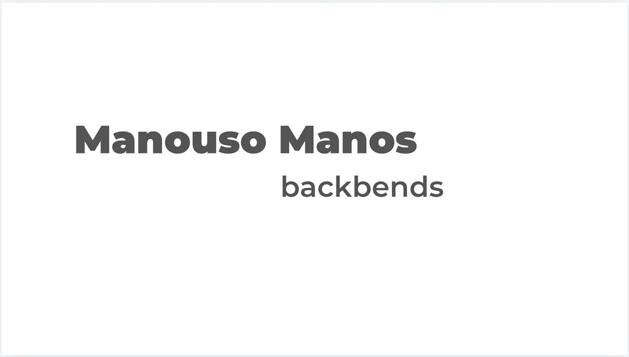 Backbends