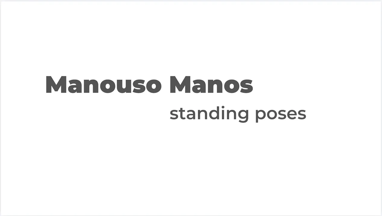 Standing Poses