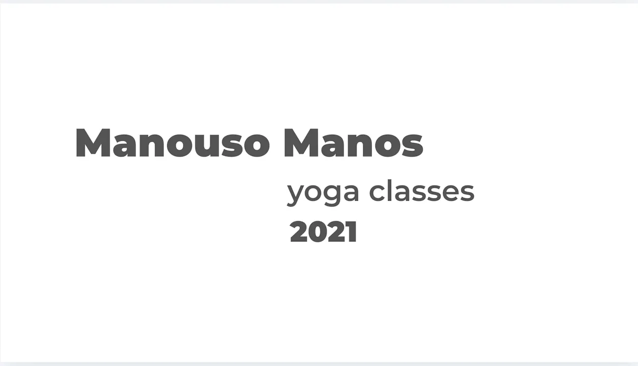 Yoga Classes 2021