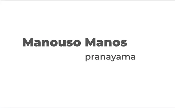 Pranayama Classes