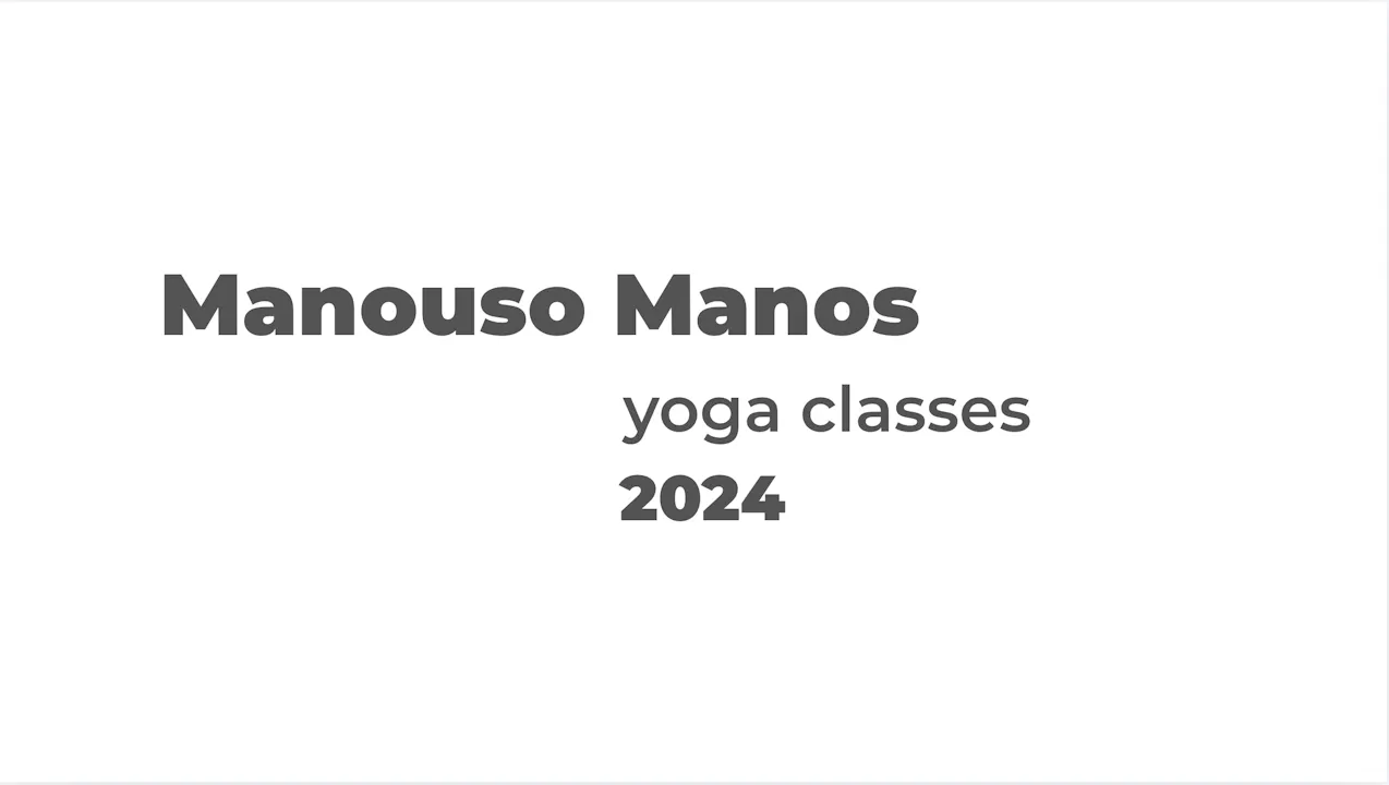 Yoga Classes 2024