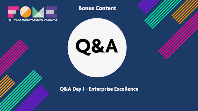 Bonus Content - Q&A Day 1