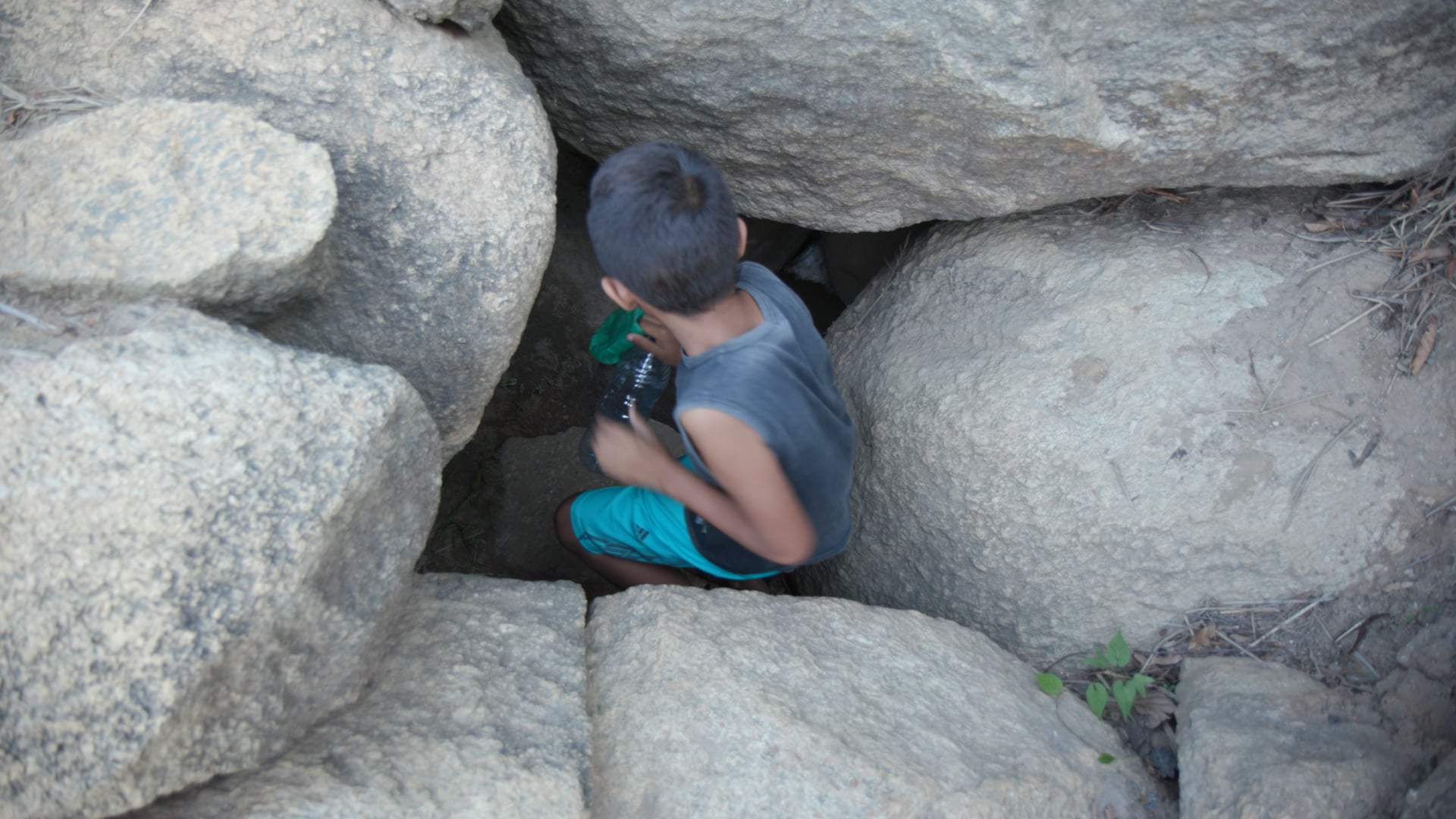 Collecting Water from a Cacimba