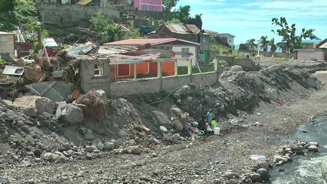 Devastation in Dominica