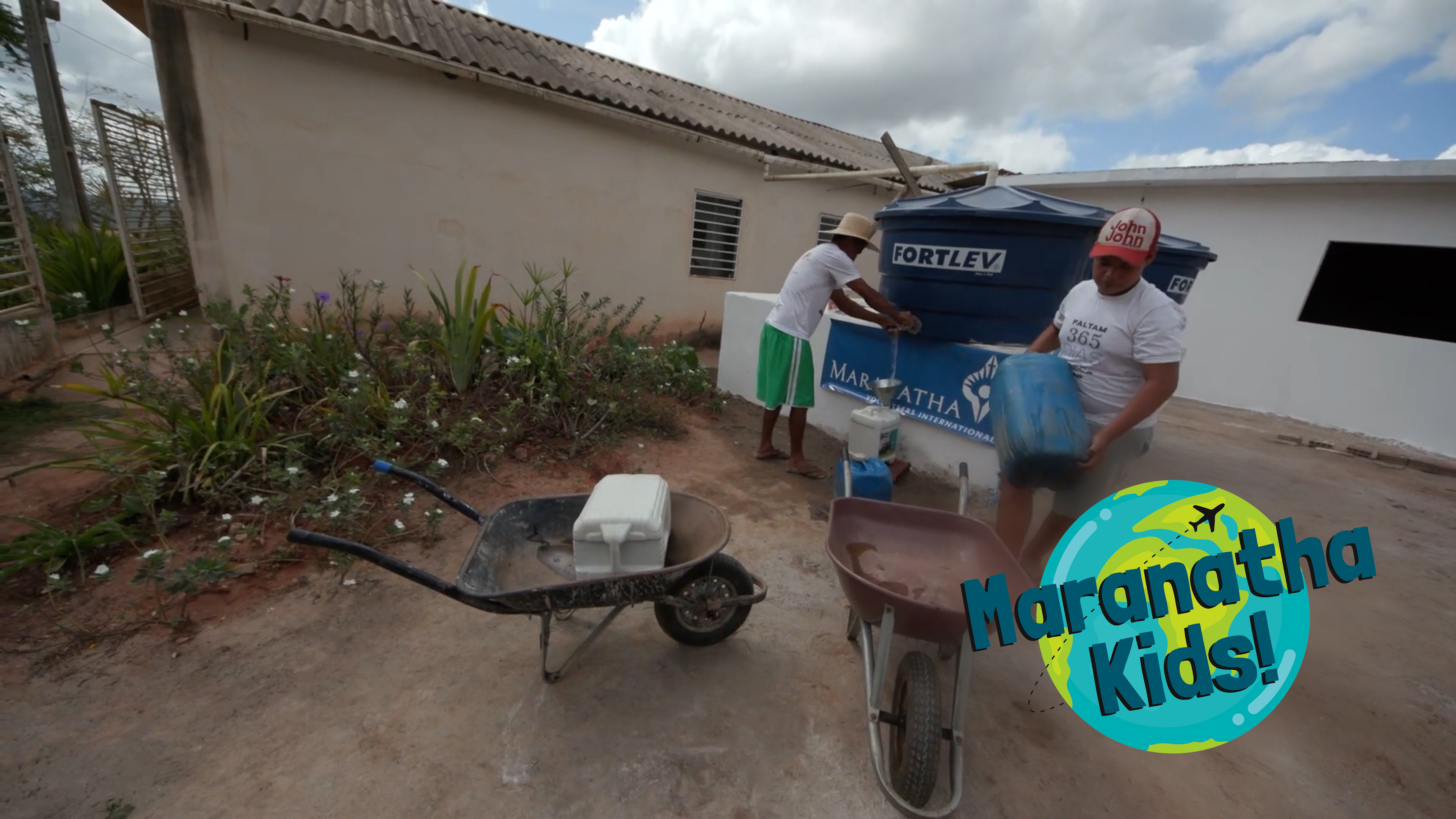 Collecting Water with Romildo