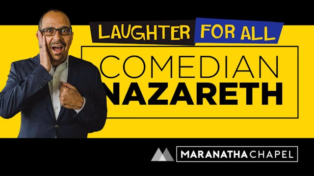 Comedian Nazareth at Maranatha / 2017