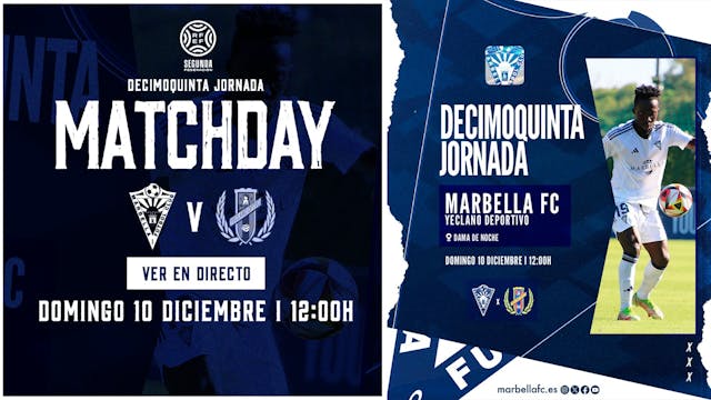 Marbella FC vs Yeclano Deportivo