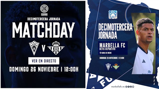Marbella FC vs Betis Deportivo