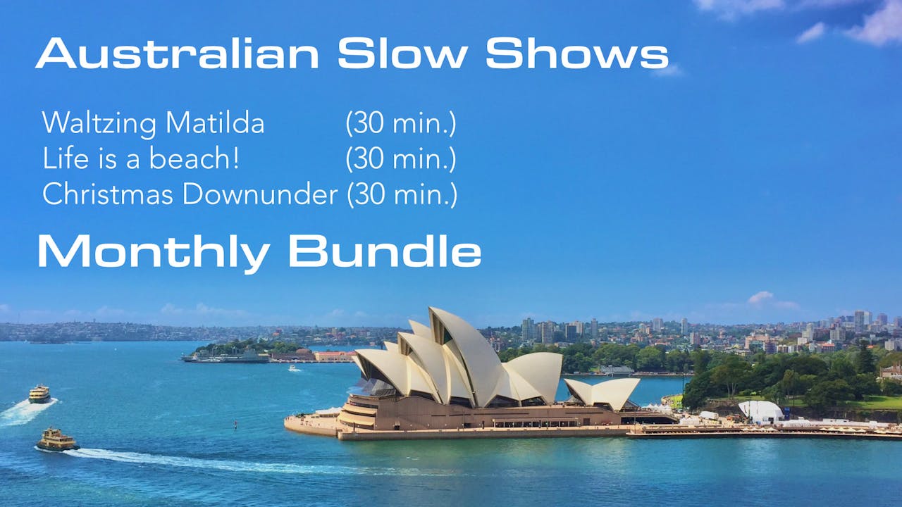 Australian Slow Shows Monthly Bundle only 4.99