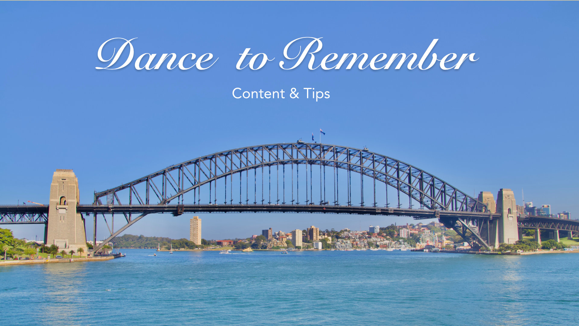 Content & Tips for Dance to Remember.pdf