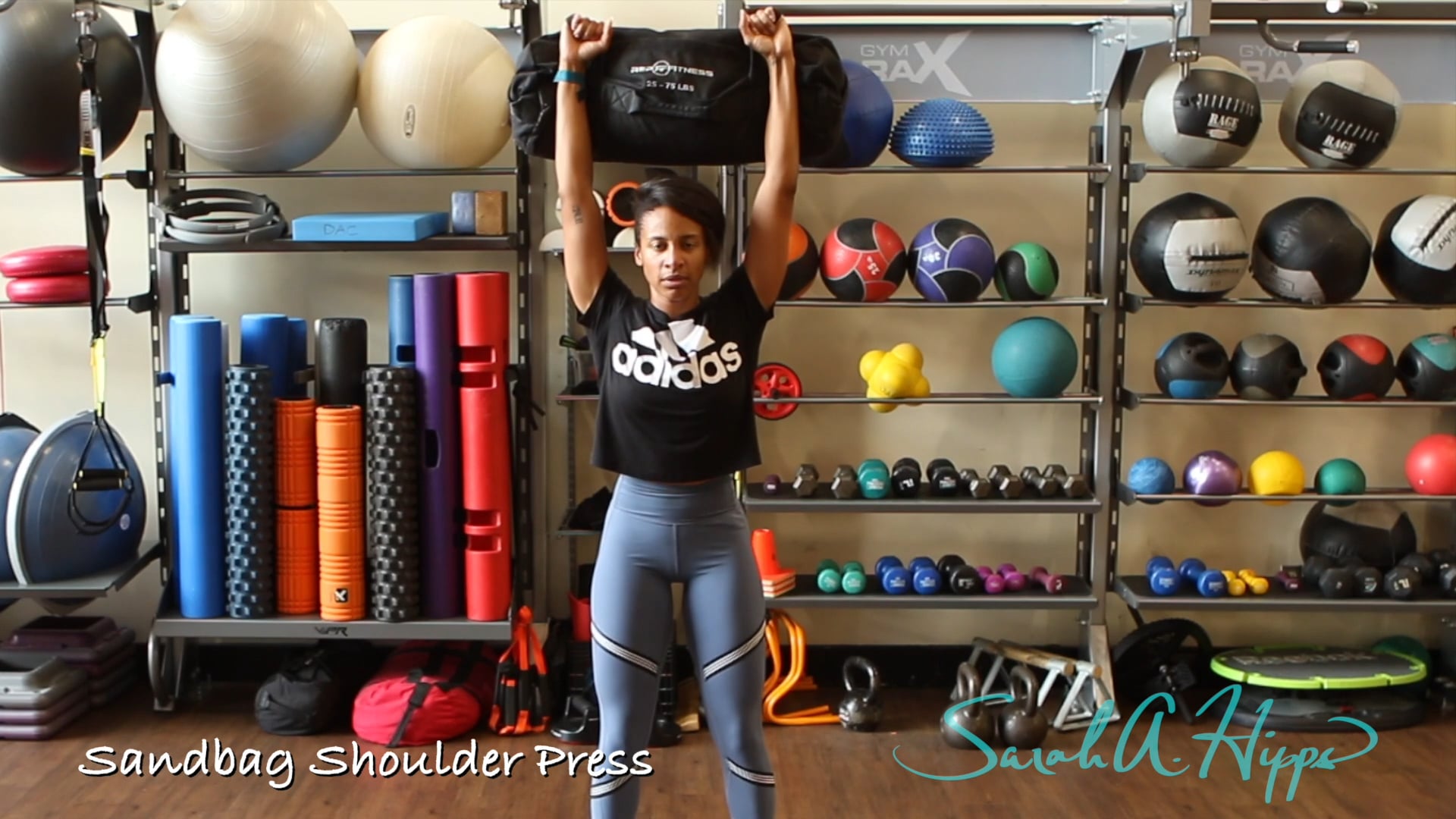Sandbag Shoulder Press