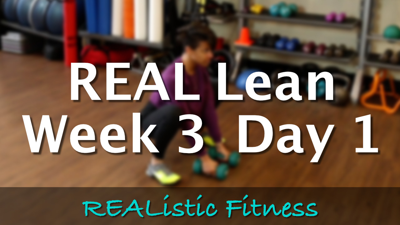 Week 3 Day 1 - REAL Lean