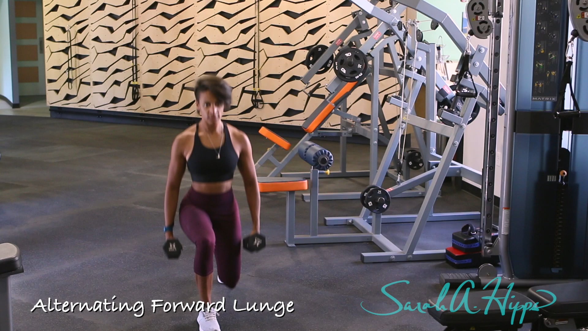 Alternating Forward Lunge