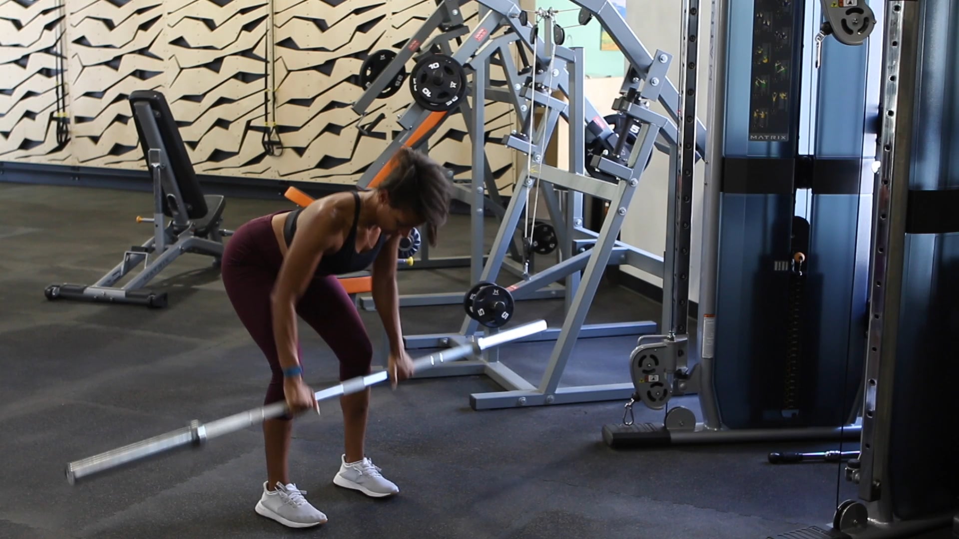Barbell Bent Over Row