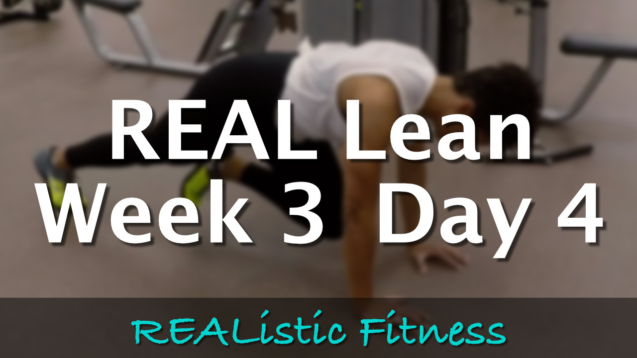 Week 3 Day 4 - REAL Lean