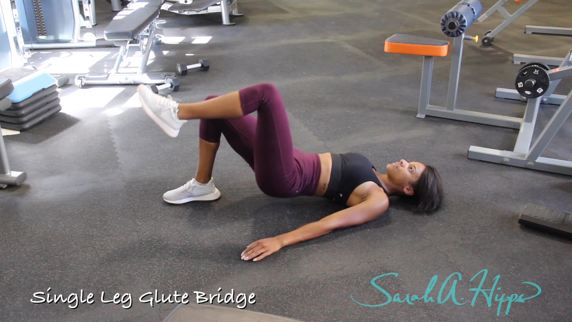 Single Leg Glute Bridge