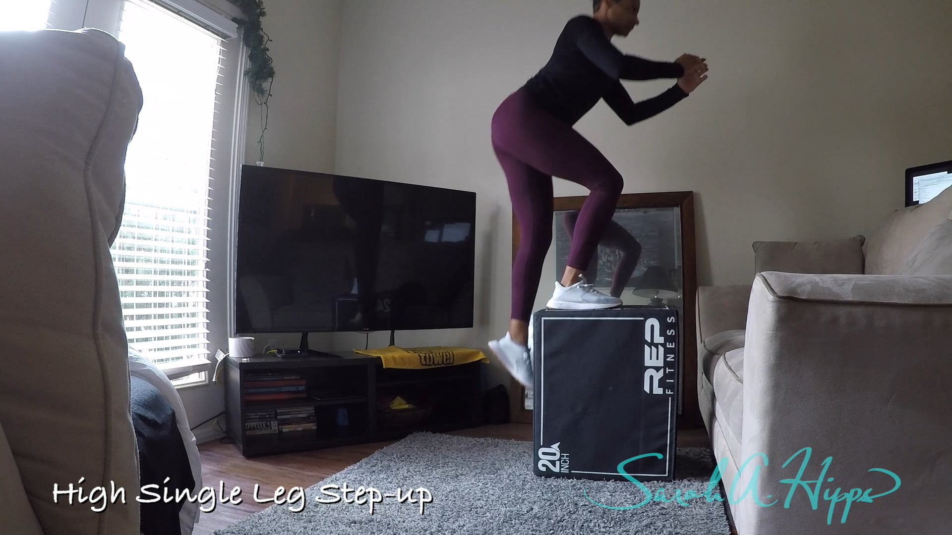 High Single Leg Step-up