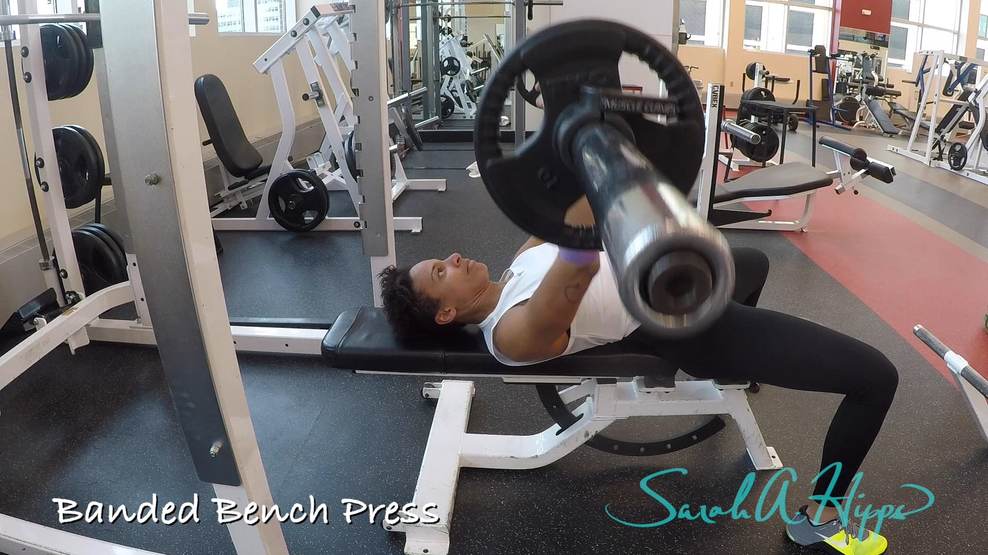 Banded Bench Press