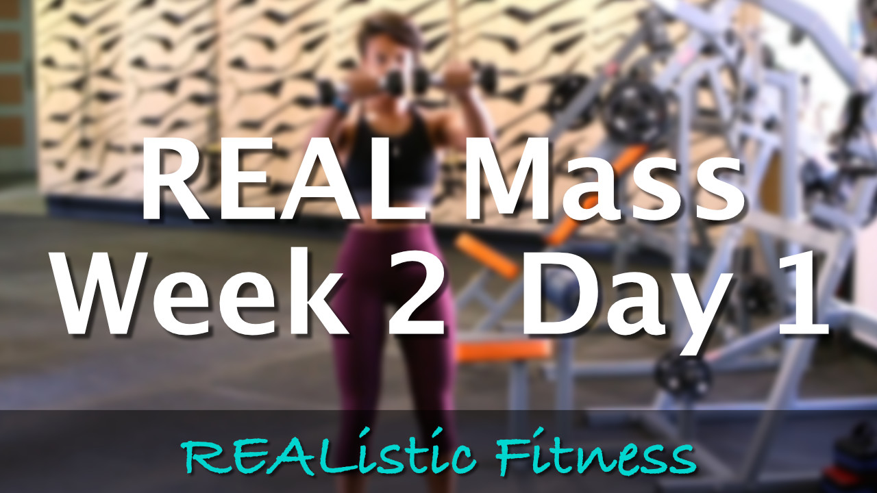 Week 2 Day 1 - REAL Mass