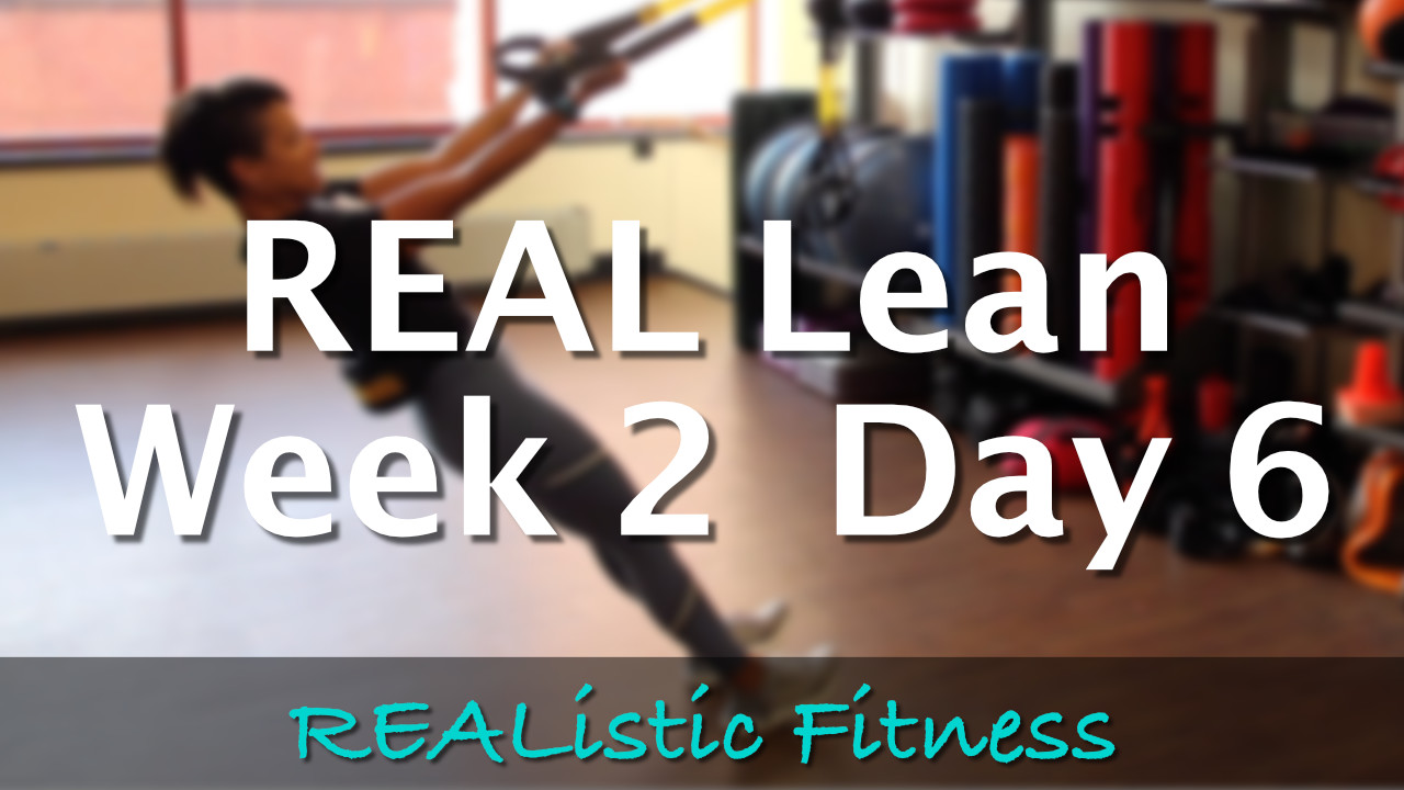 Week 2 Day 6 - REAL Lean