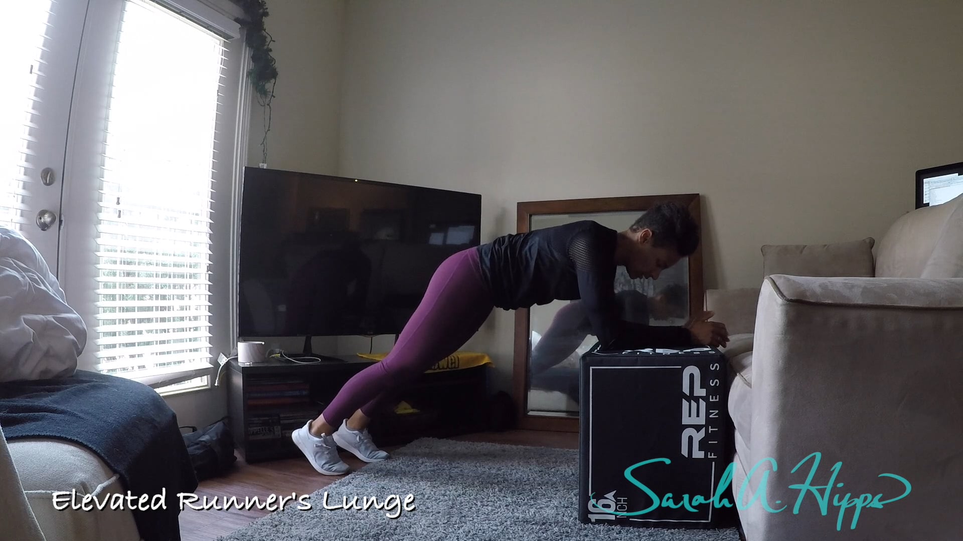 Elevated Runners Lunge