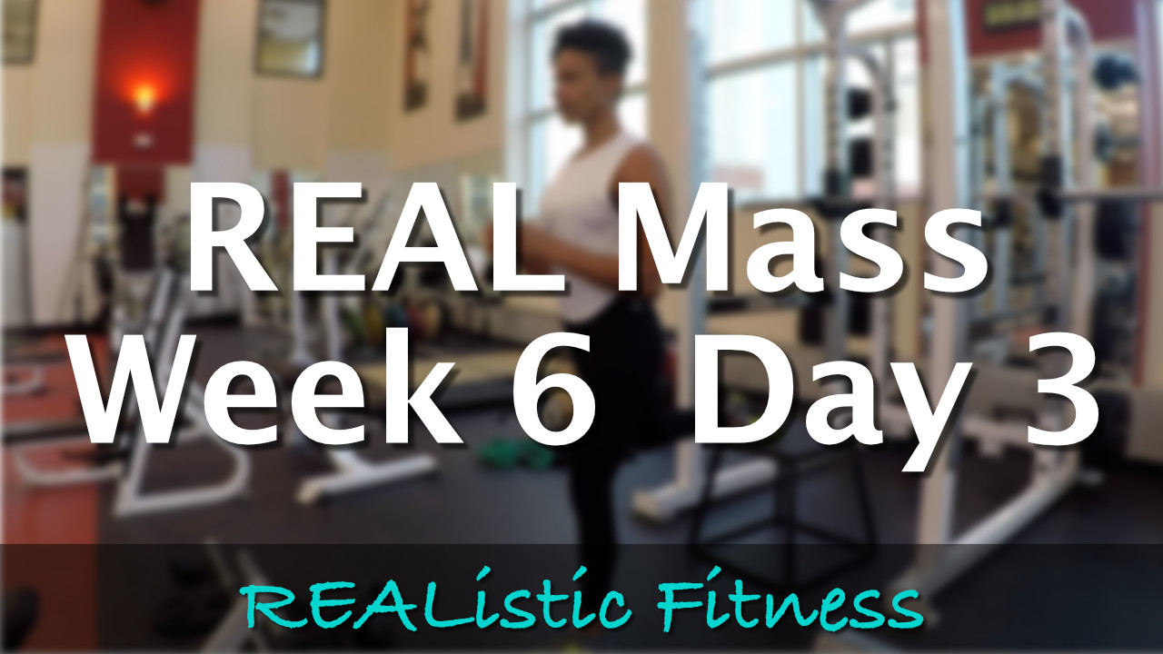 Week 6 Day 3 - REAL Mass