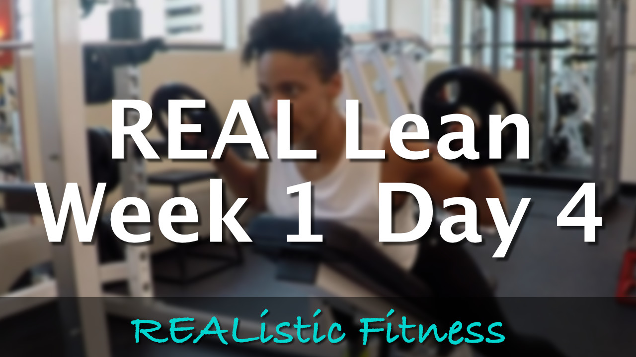 Week 1 Day 4 - REAL Lean