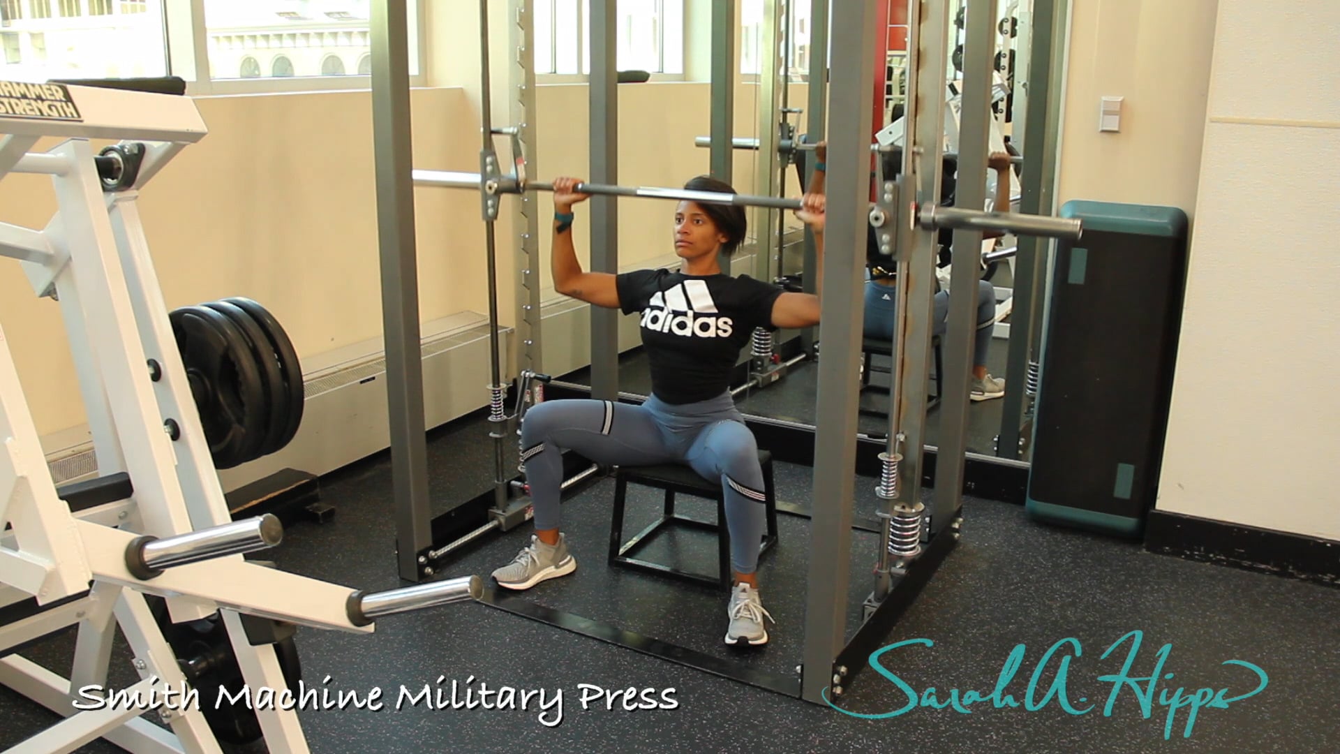Smith Machine Military Press