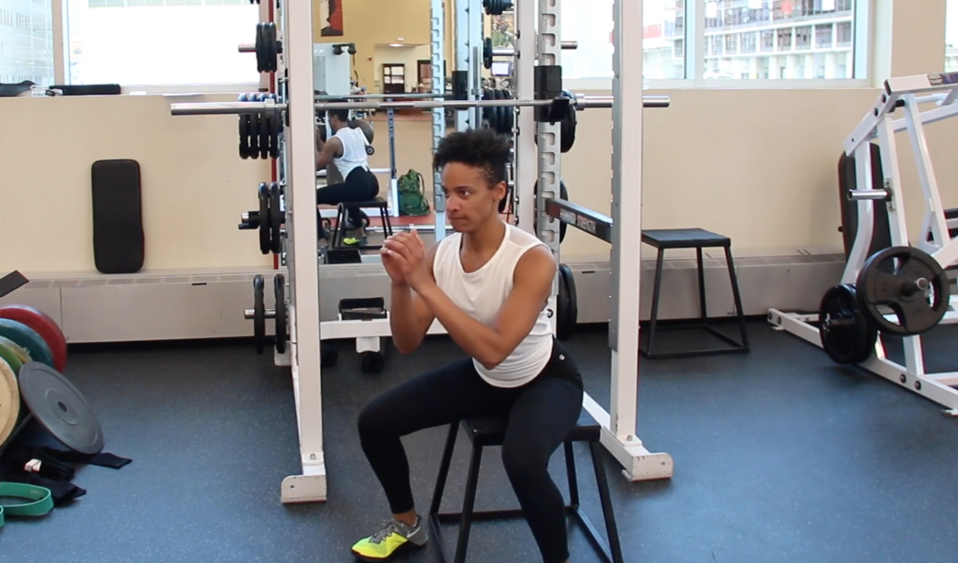 Box Jump Squat