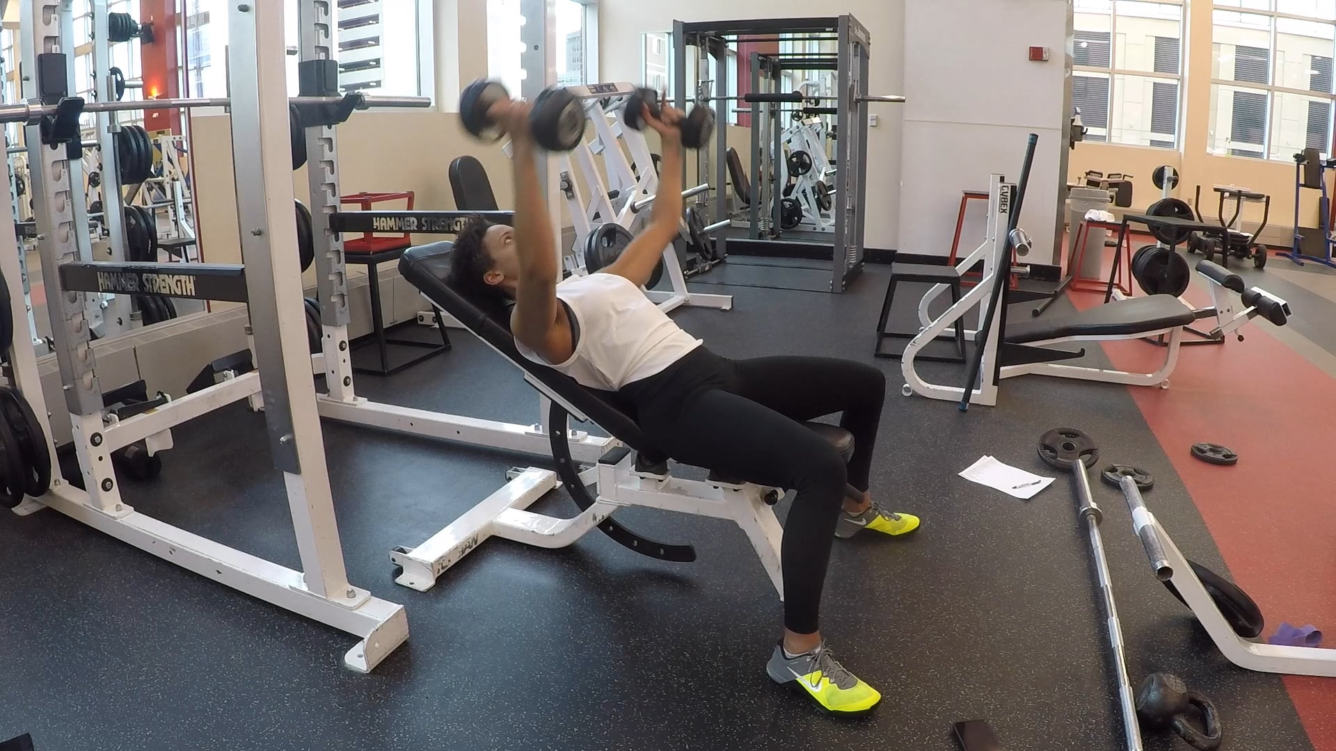 Incline Dumbbell Fly