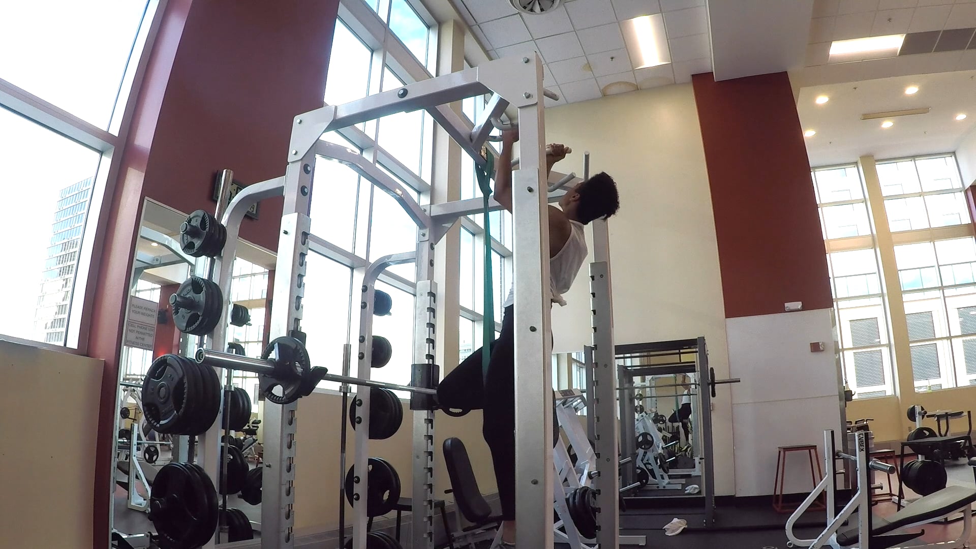 Assisted Band Chin-up