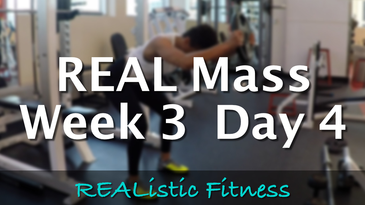 Week 3 Day 4 - REAL Mass