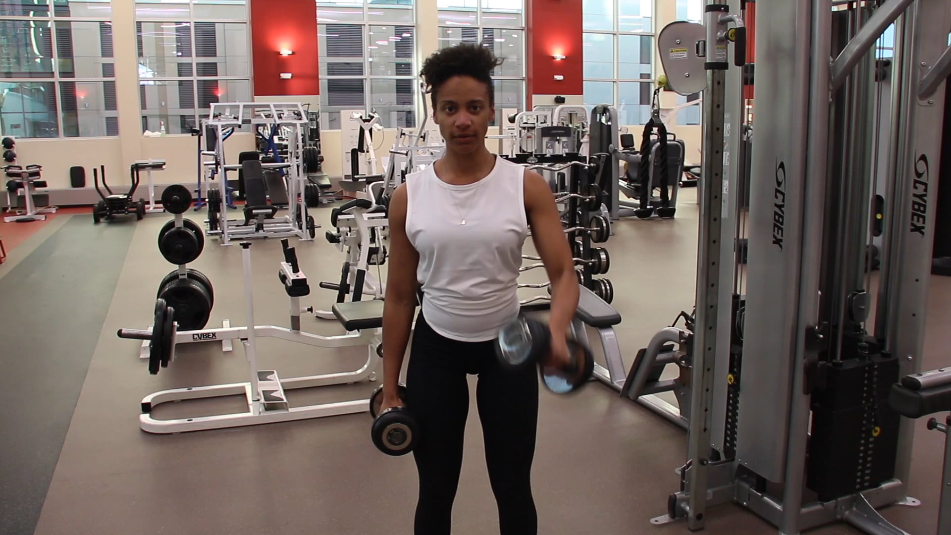 Alternating Front Raise