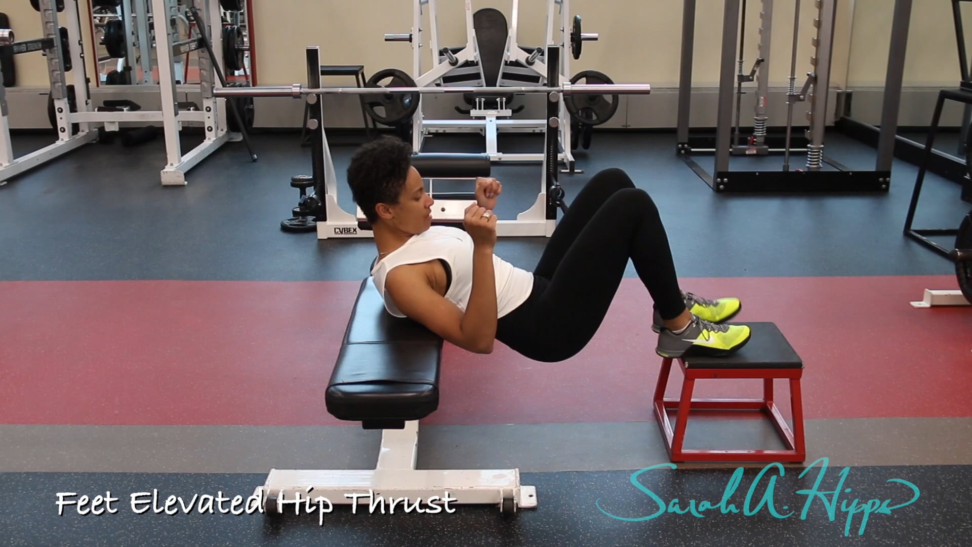 Feet Elevated Hip Thrust
