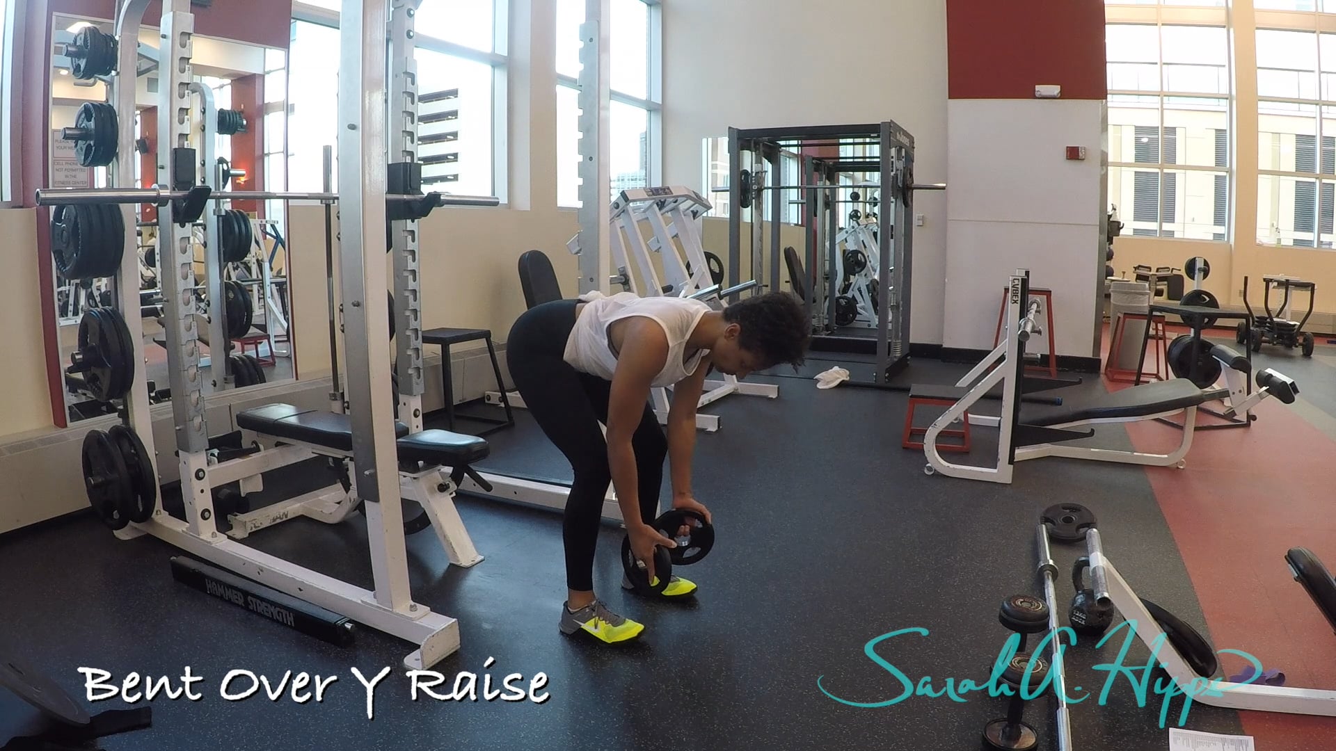 Bent Over Y Raise