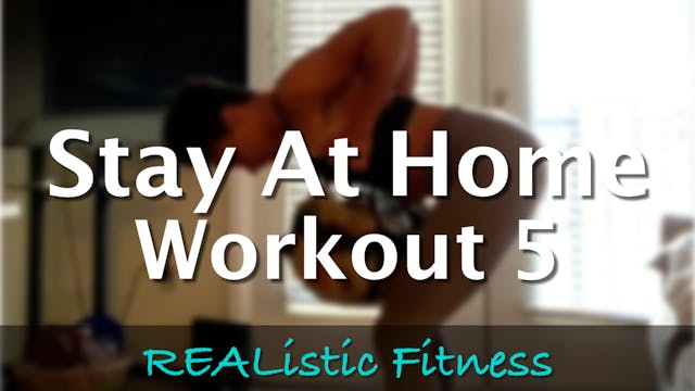 Stay at Home - Workout 5