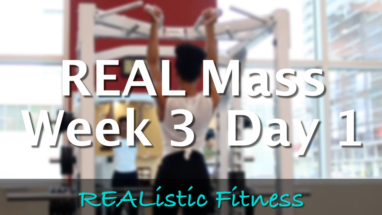 Week 3 Day 1 - REAL Mass
