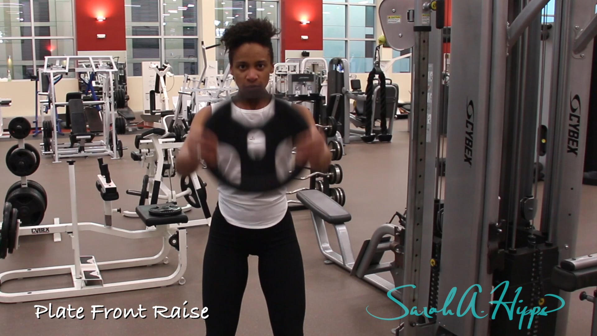 Plate Front Raise
